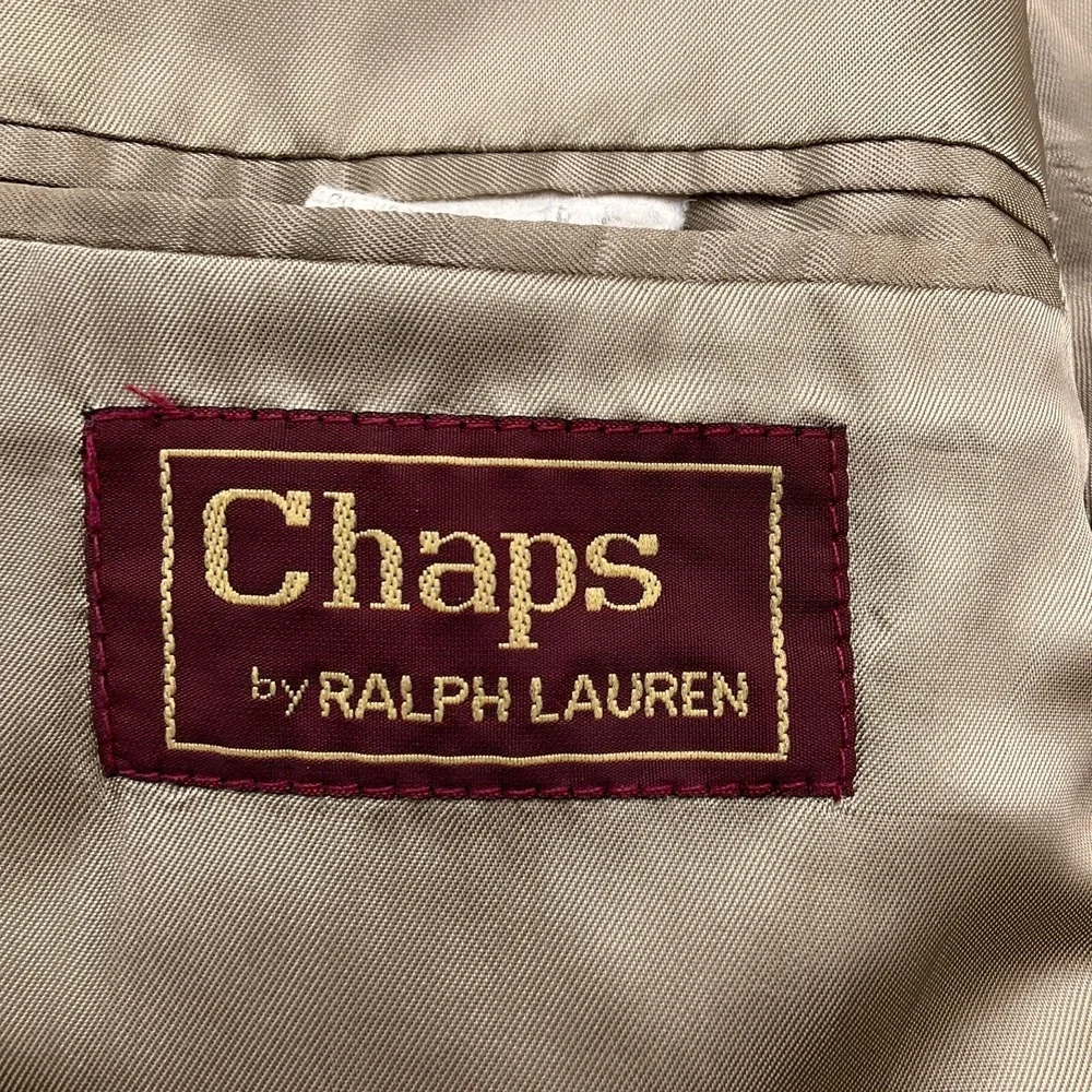 Chaps Ralph Lauren Blazer Men 46R Gray Stripe Wool Classic Career Jacket Canada